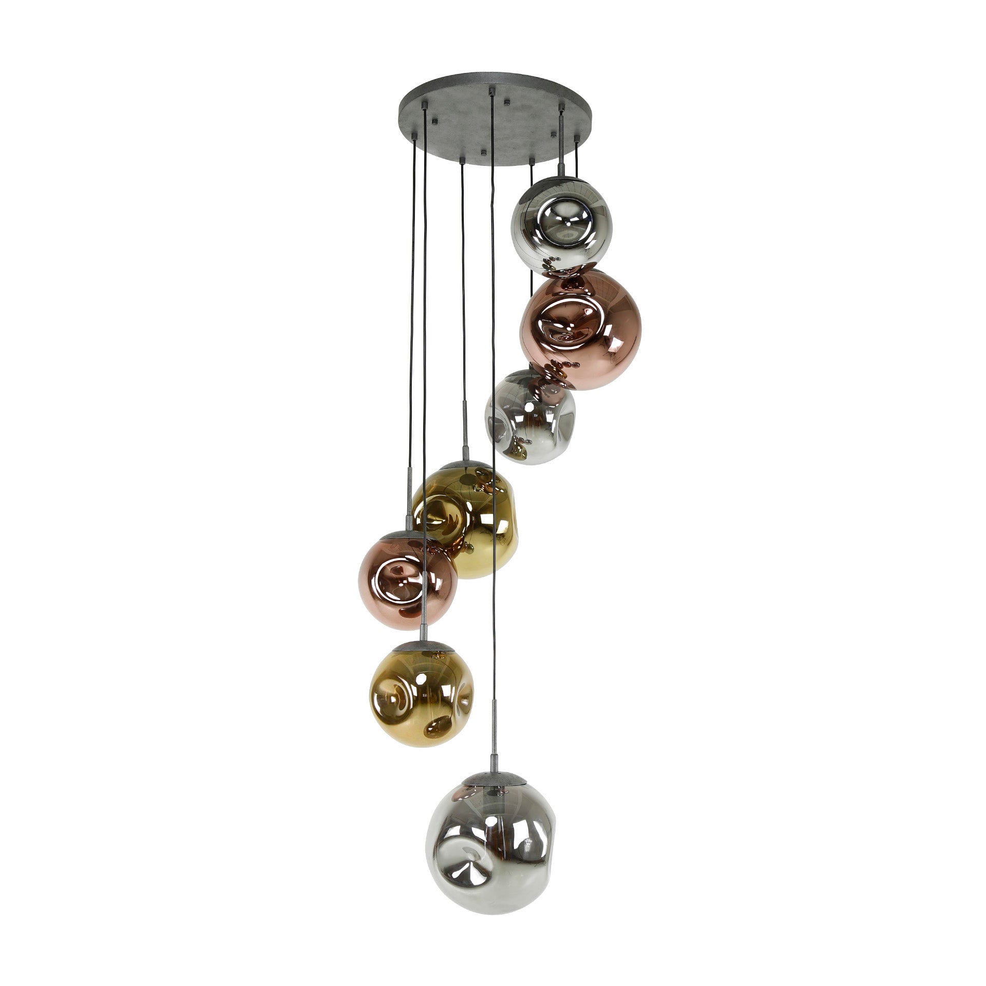 Hängeleuchte – Linea Origin – Alt Silber Finish
