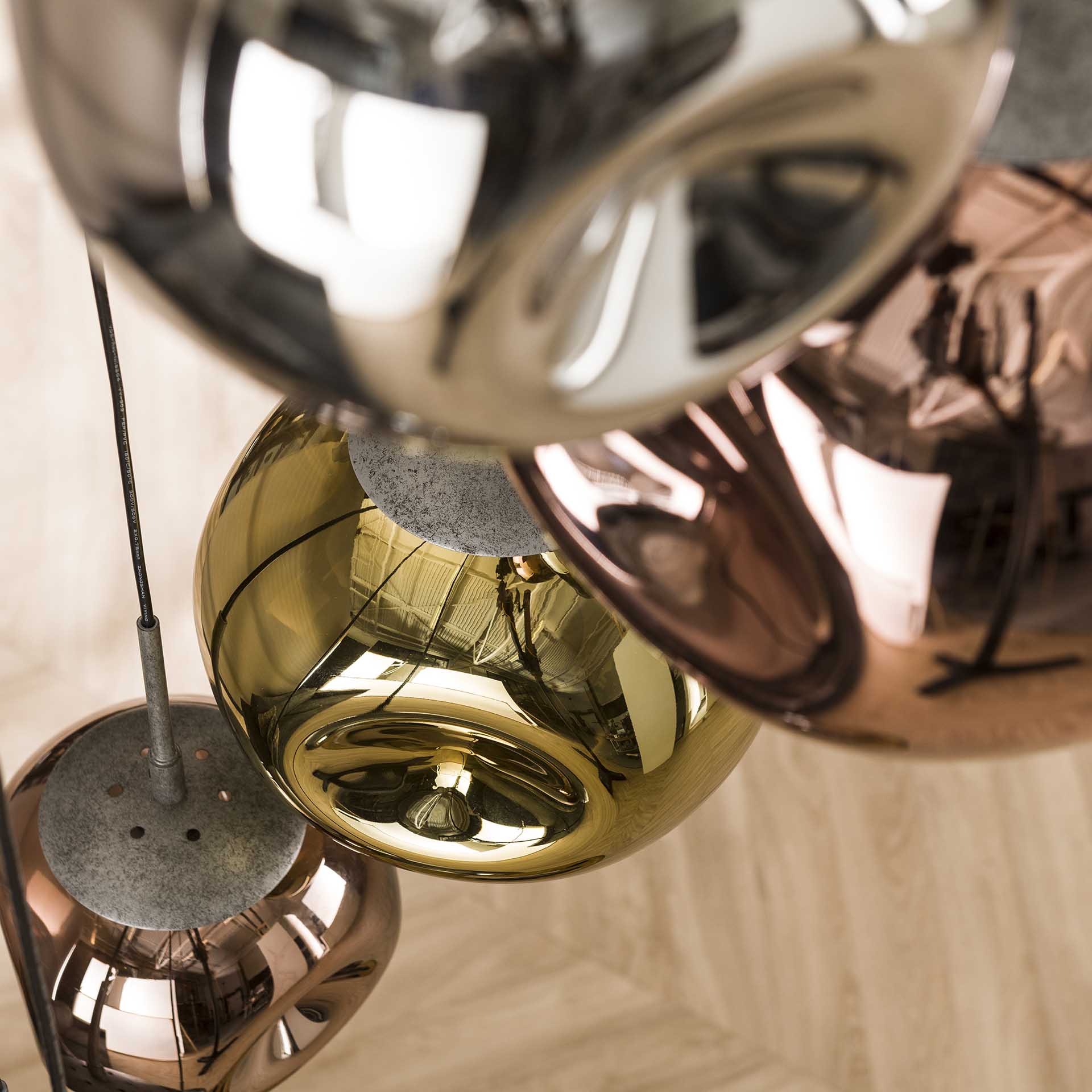 Hängeleuchte – Linea Origin – Alt Silber Finish