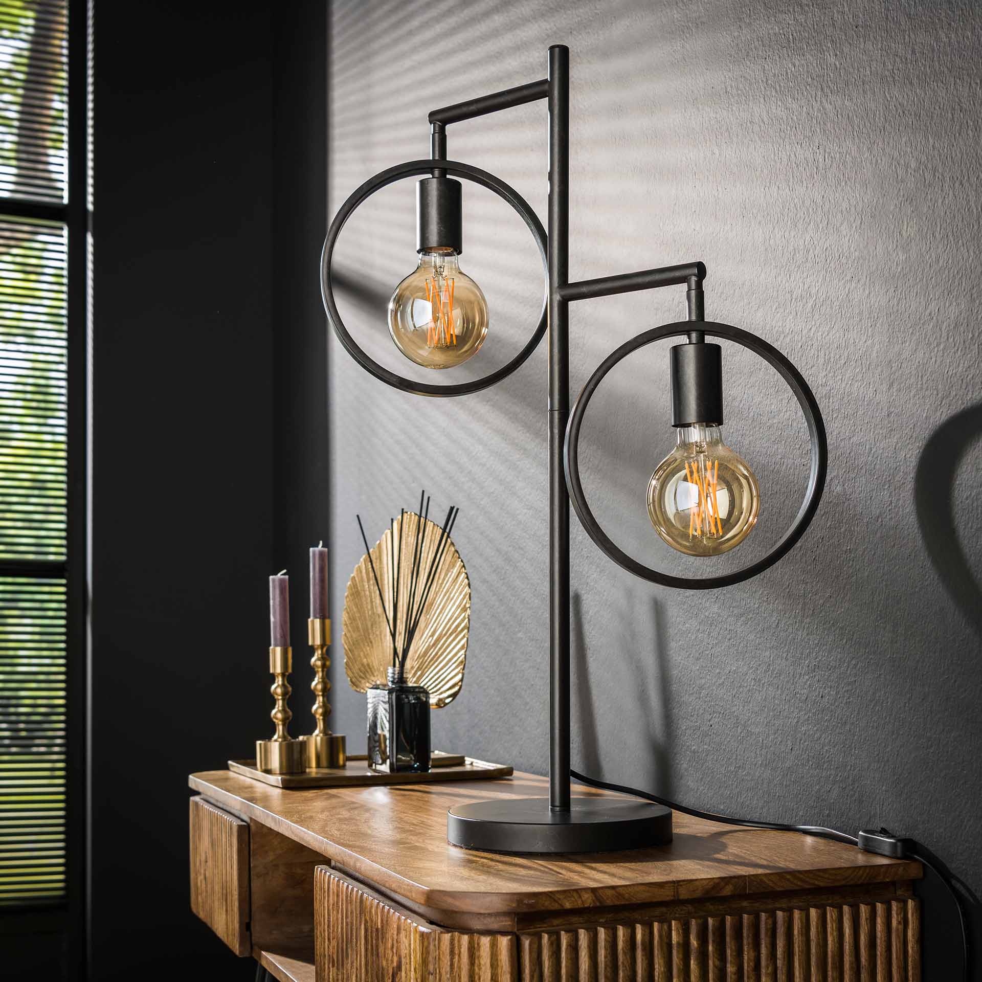 Tischleuchte – Avani Home – Charcoal