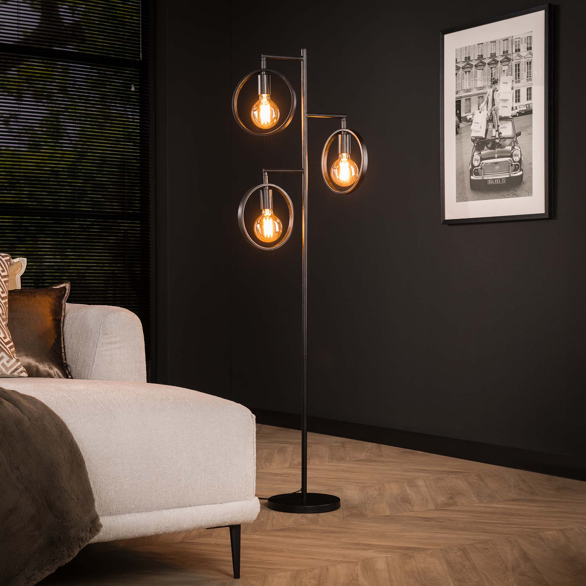 Stehleuchte – Aurora Casa – Charcoal