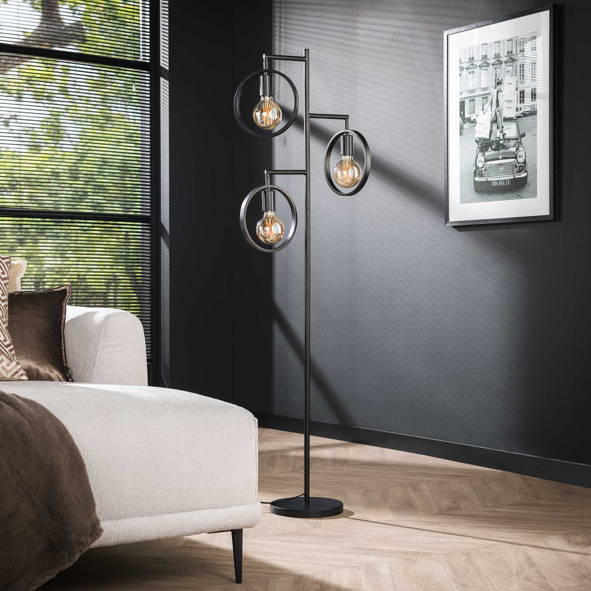 Stehleuchte – Aurora Casa – Charcoal