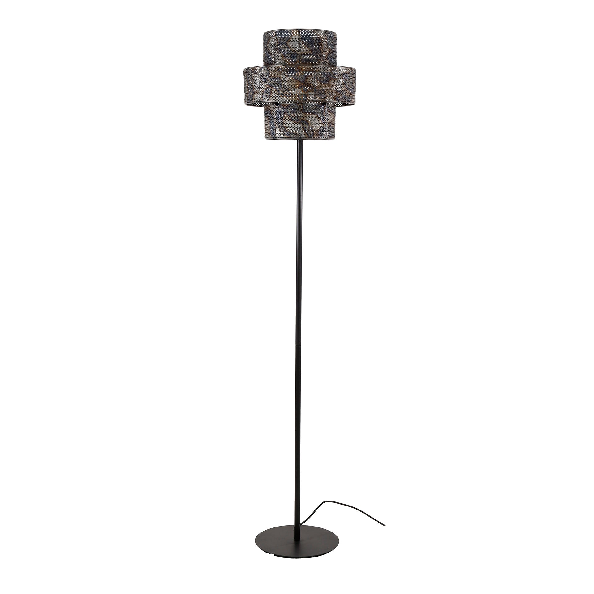 Stehleuchte – Linea Grace – Schwarz-braun