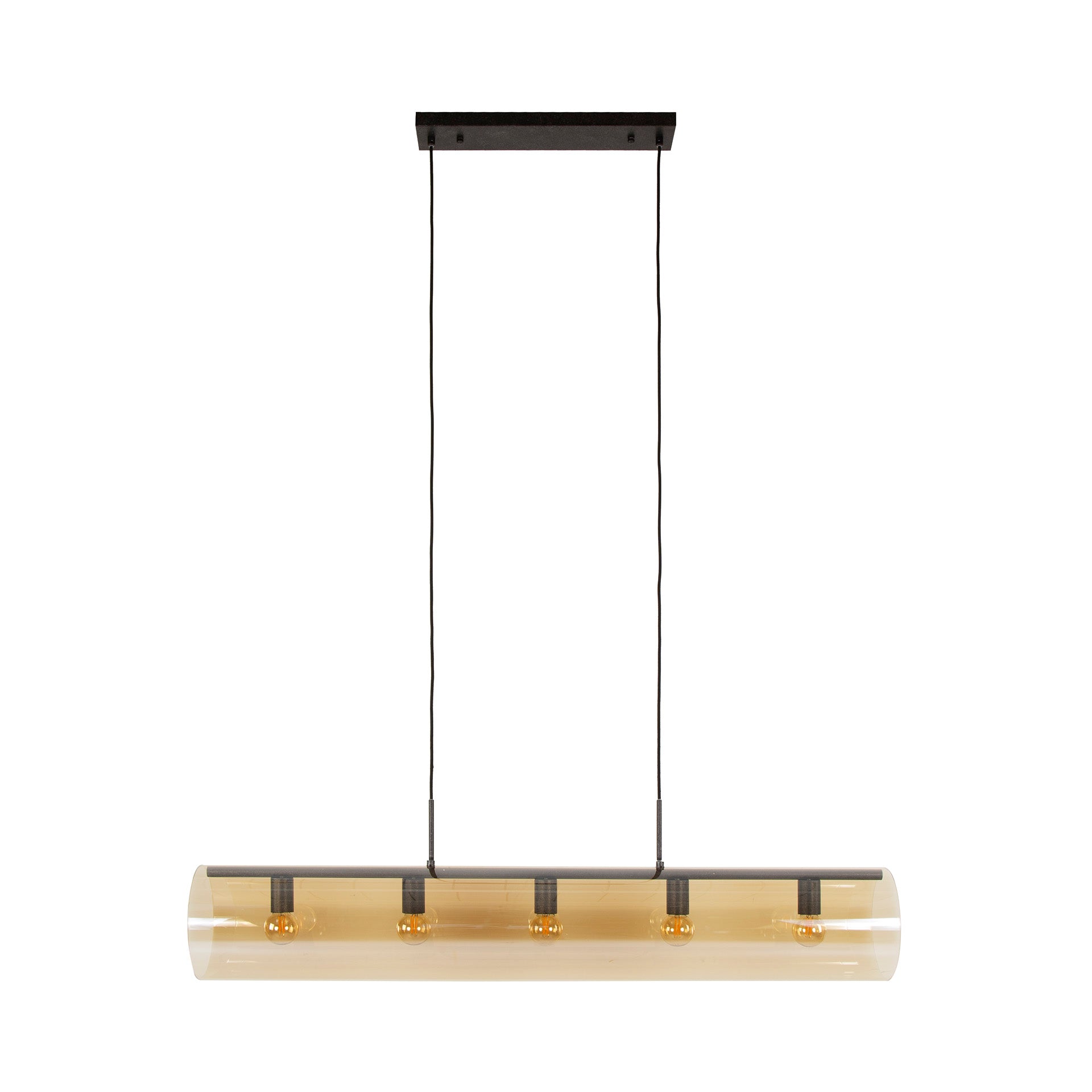 Hängeleuchte – Aria Loft – Glas – Artic schwarz