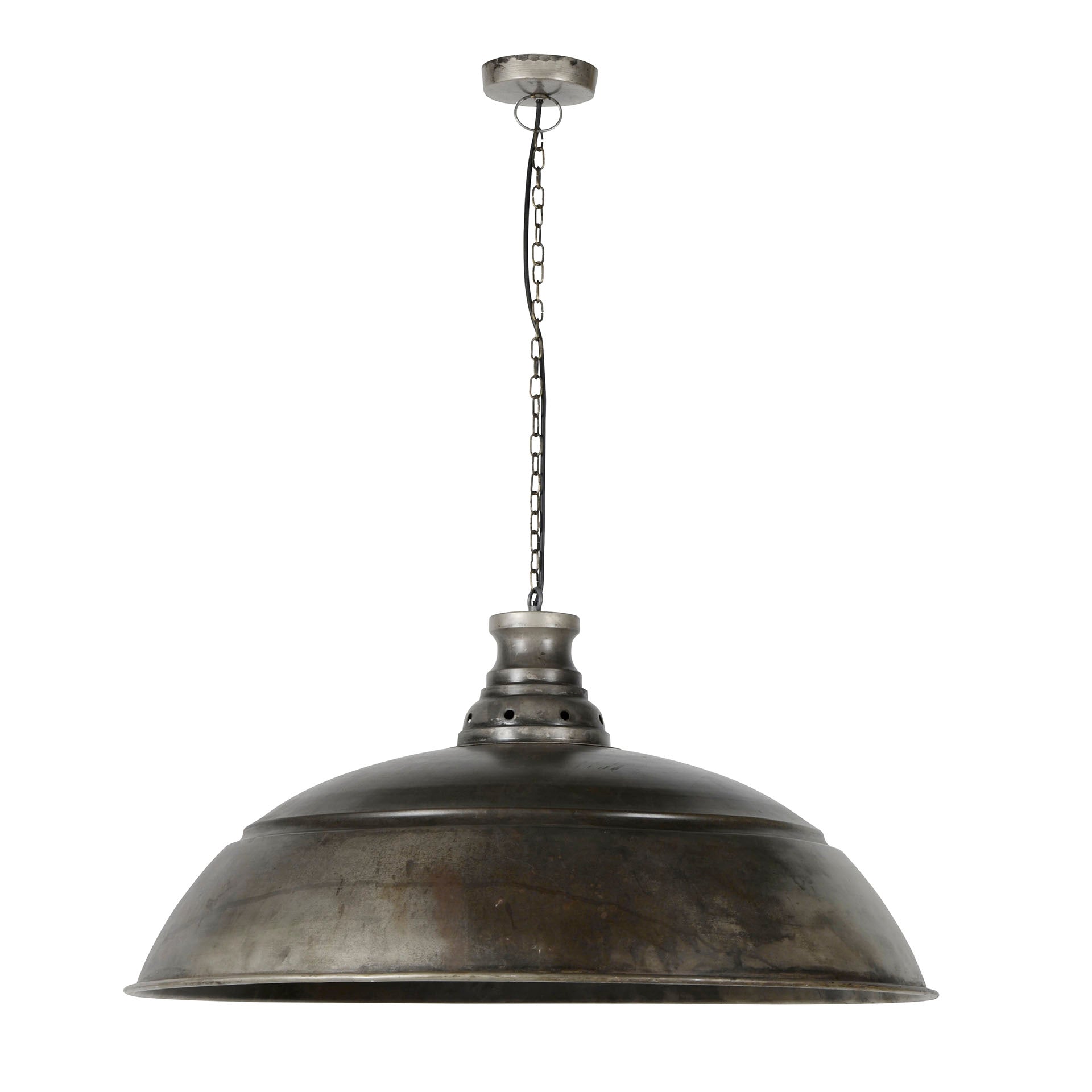 Hängeleuchte – Novum Stone – Alt Silber Finish