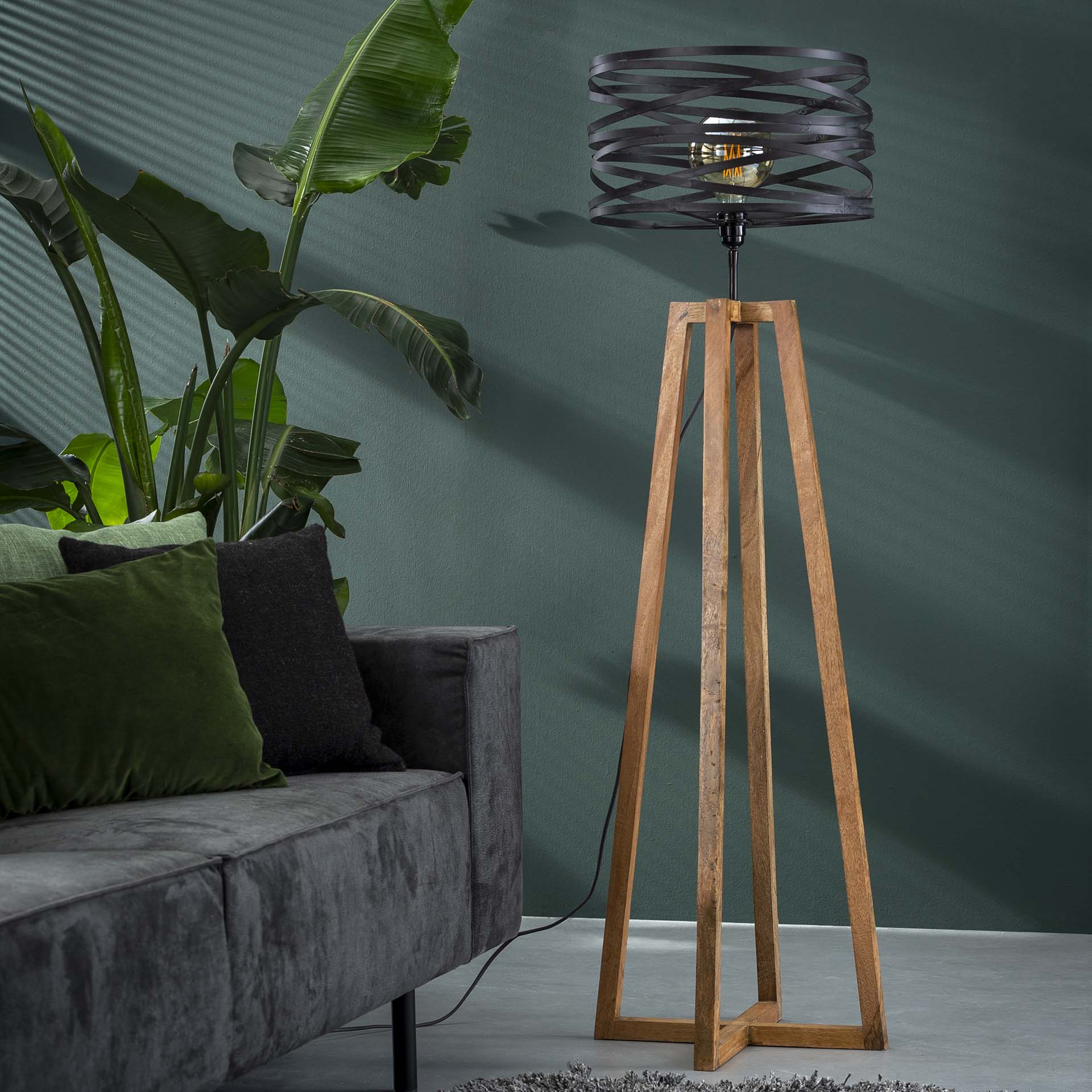 Stehleuchte – Luma Edge – Slate grey