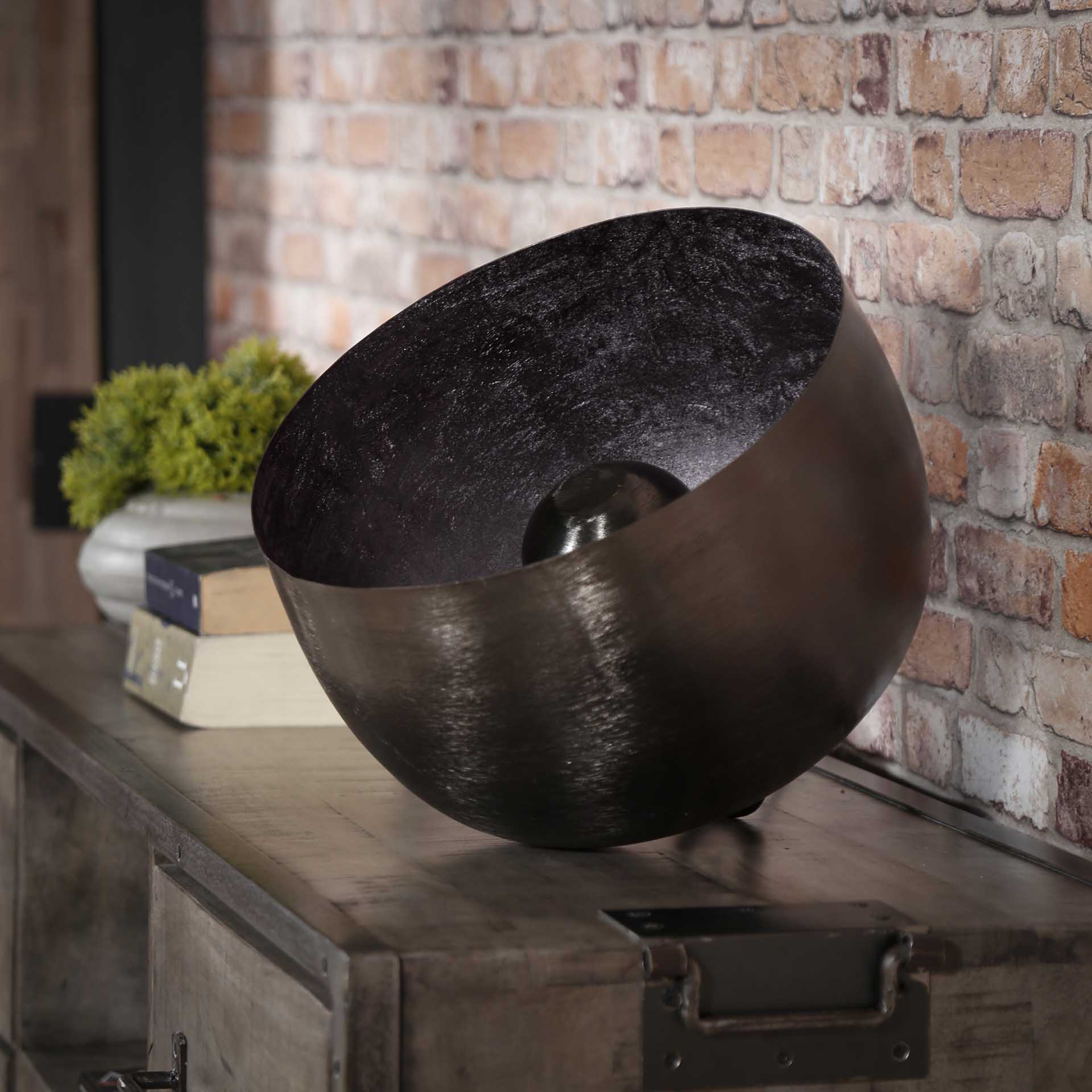 Tischleuchte – Scalea Design – Schwarz Nickel