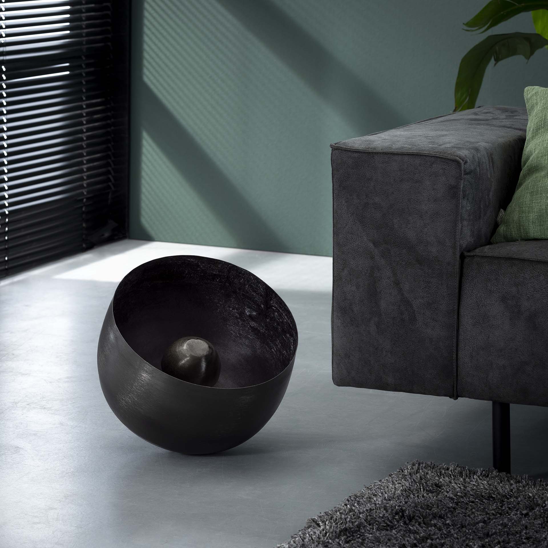 Tischleuchte – Scalea Design – Schwarz Nickel