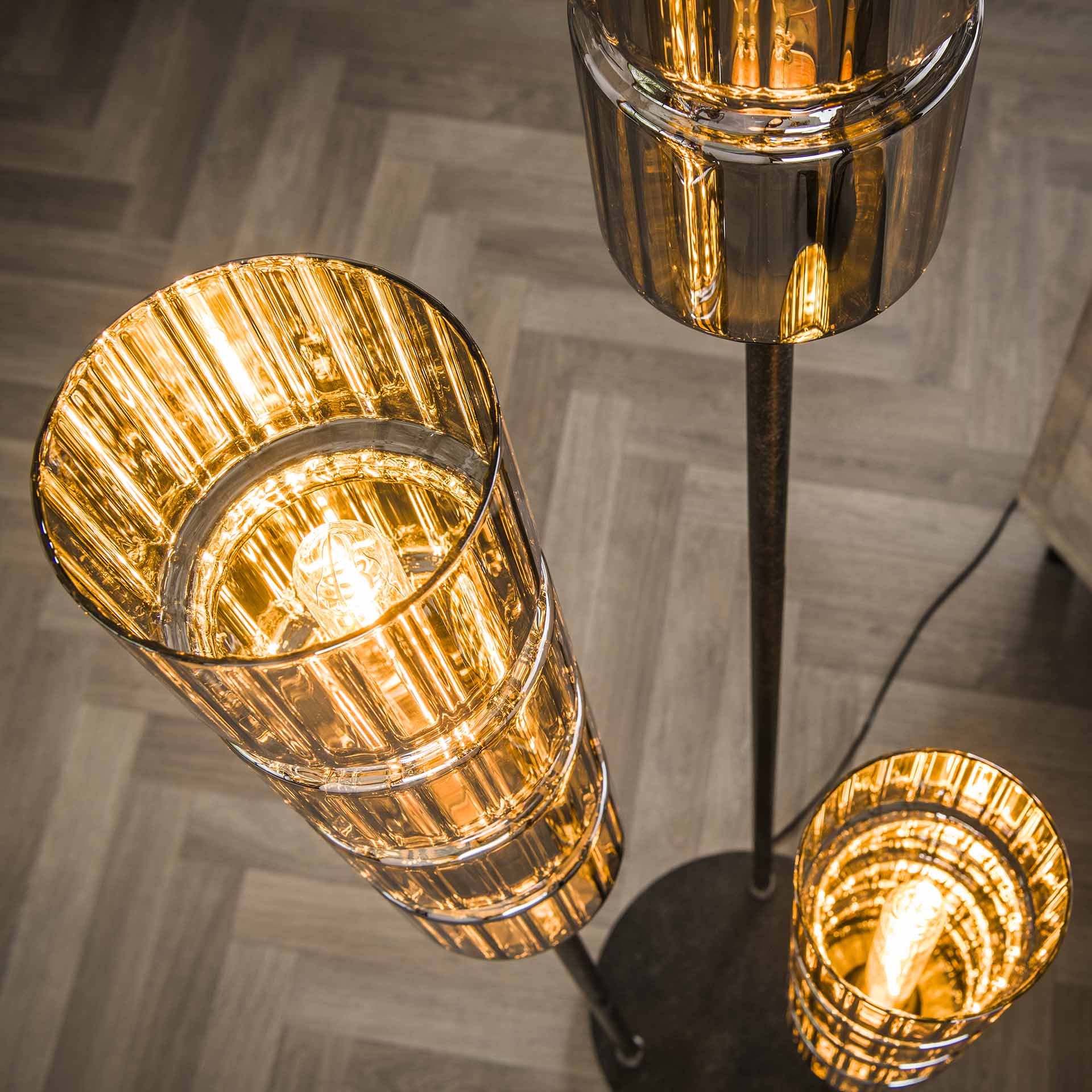 Stehleuchte – Prisma Forma – Glas – Artic schwarz