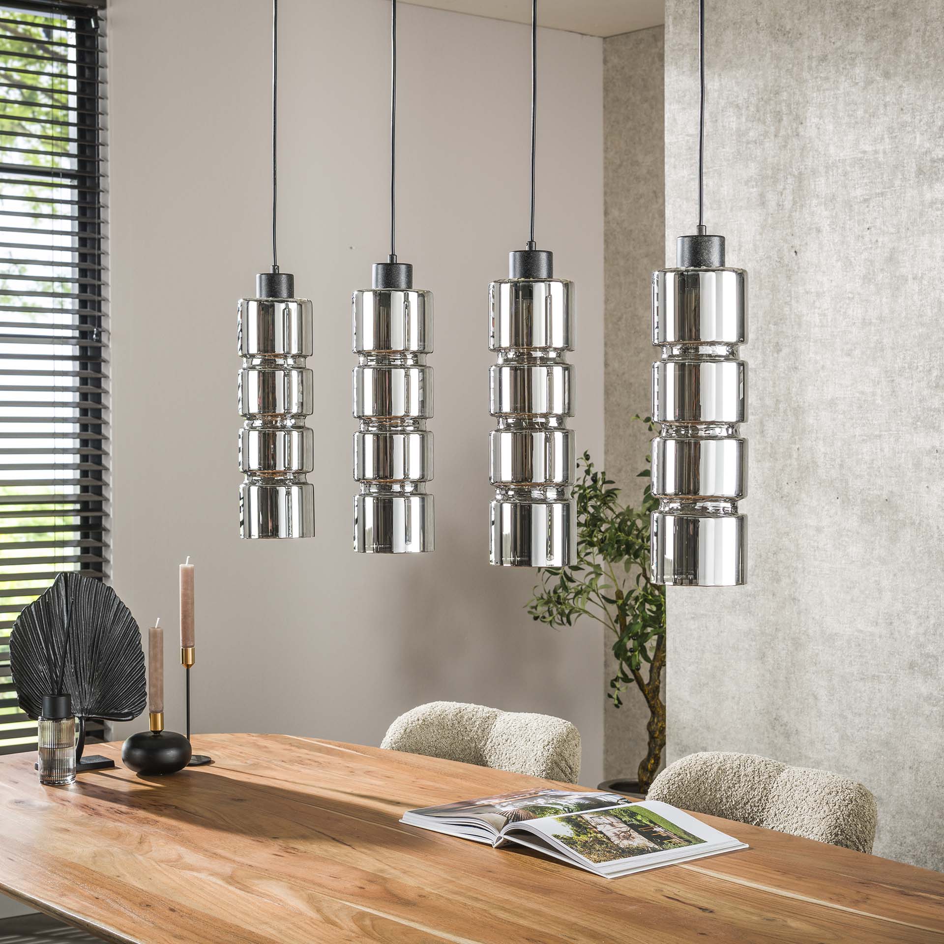 Hängeleuchte – Aureo Select – Glas – Artic schwarz