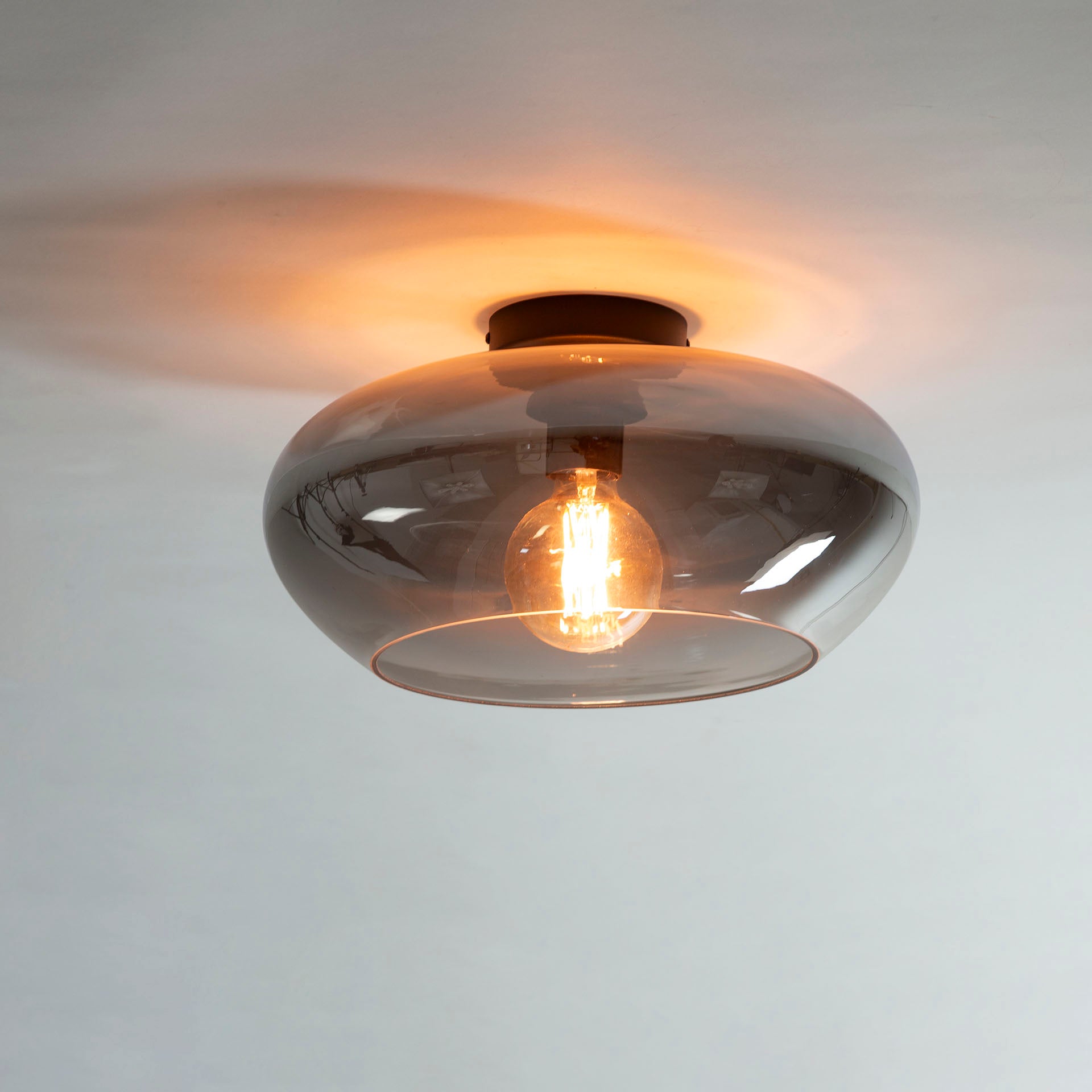 Hängeleuchte – Canto Hue – Glas – Smoke grey glass