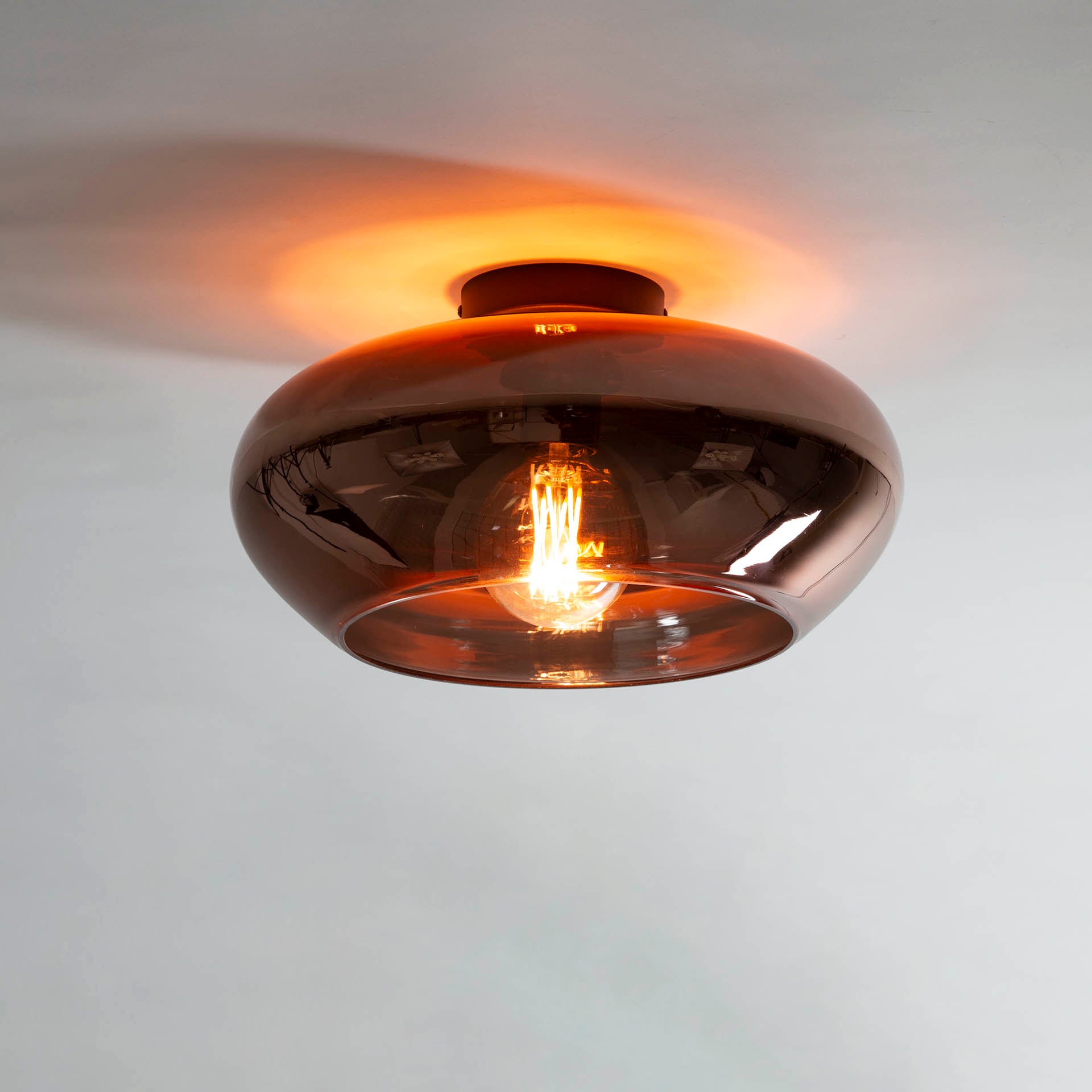 Hängeleuchte – Canto Hue – Glas – Copper color glas