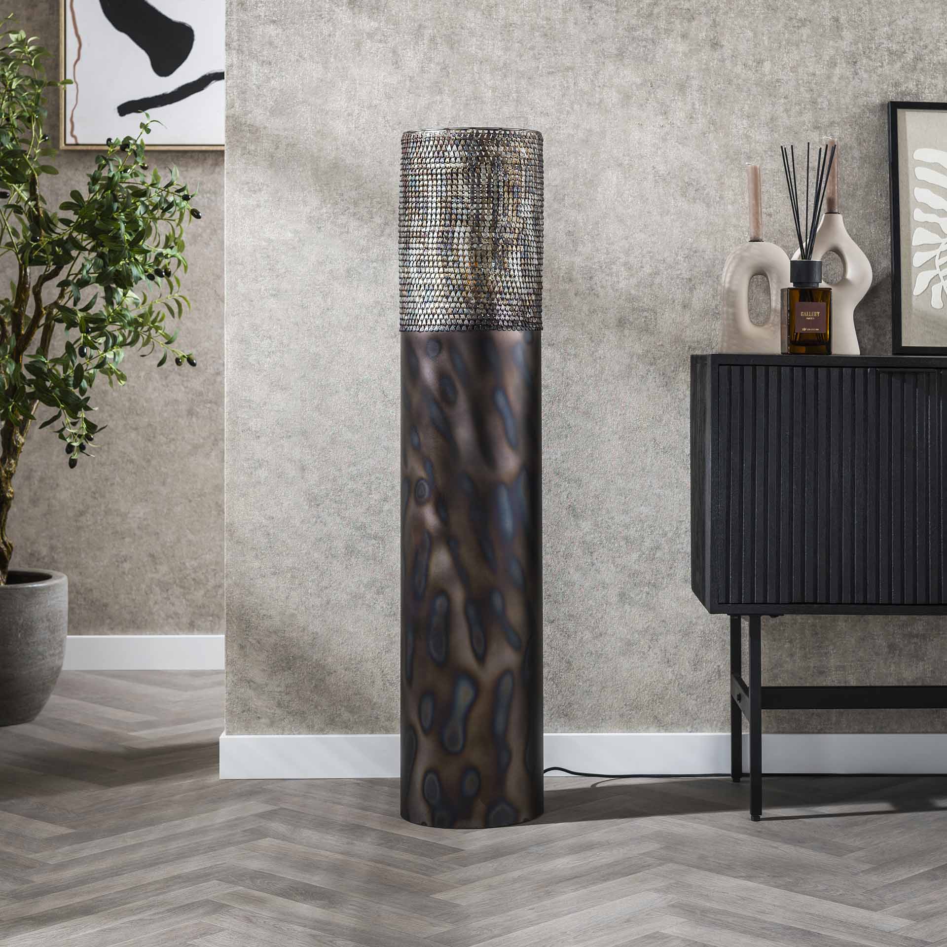 Stehleuchte – Avani Classic – Schwarz-braun