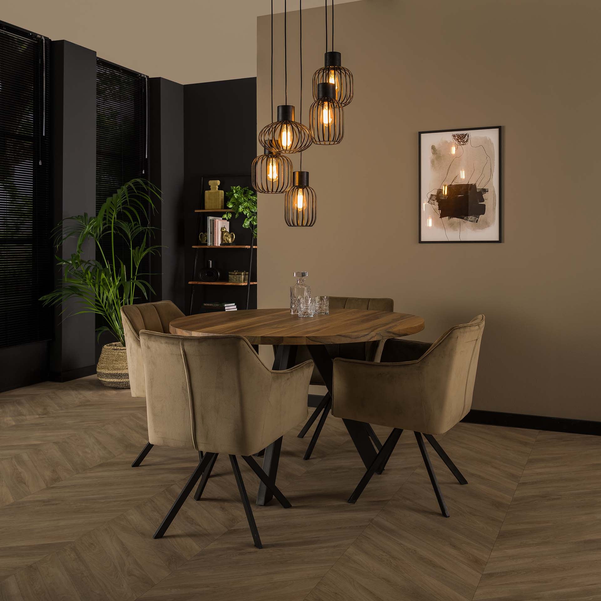 Hängeleuchte – Fiora Home – Charcoal