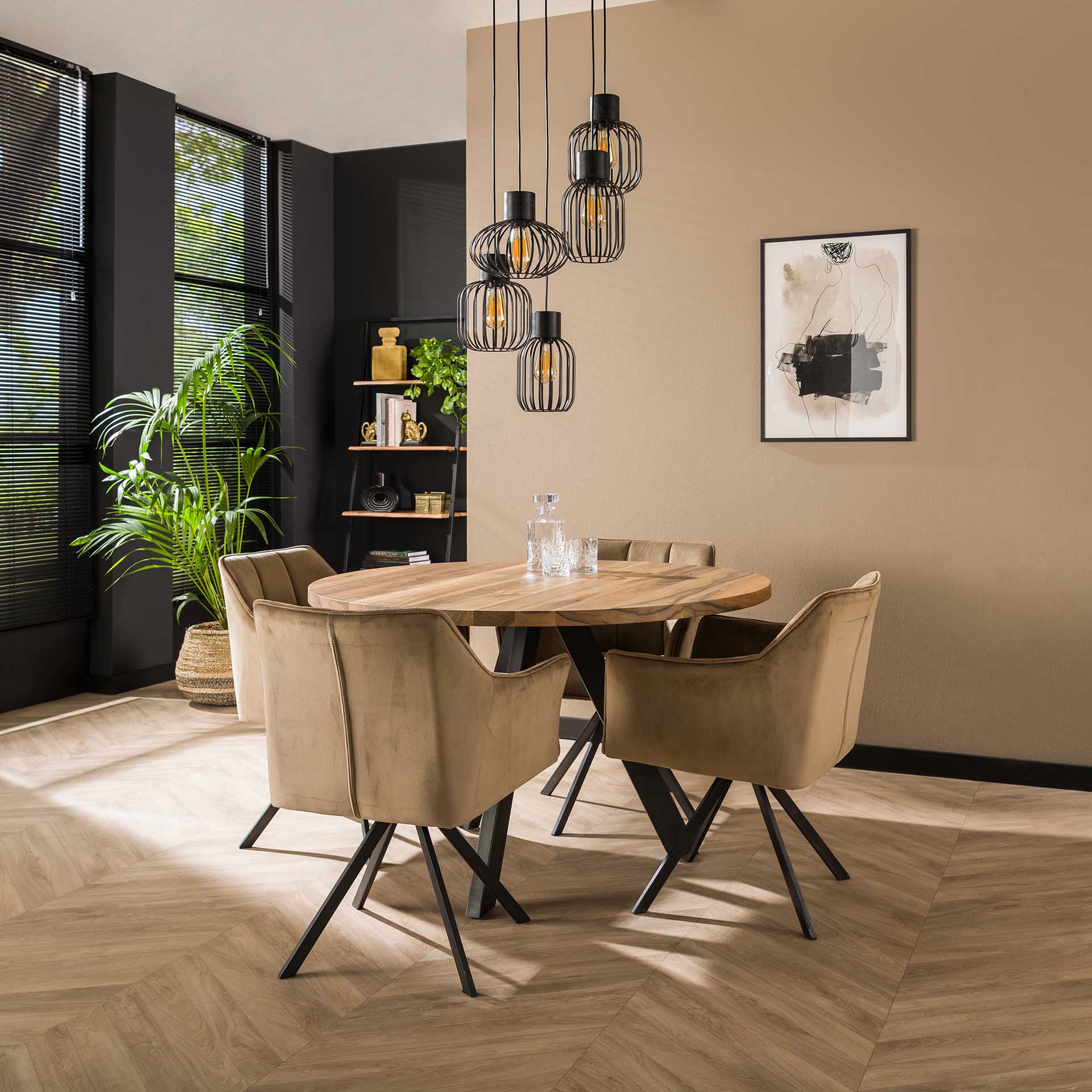 Hängeleuchte – Fiora Home – Charcoal