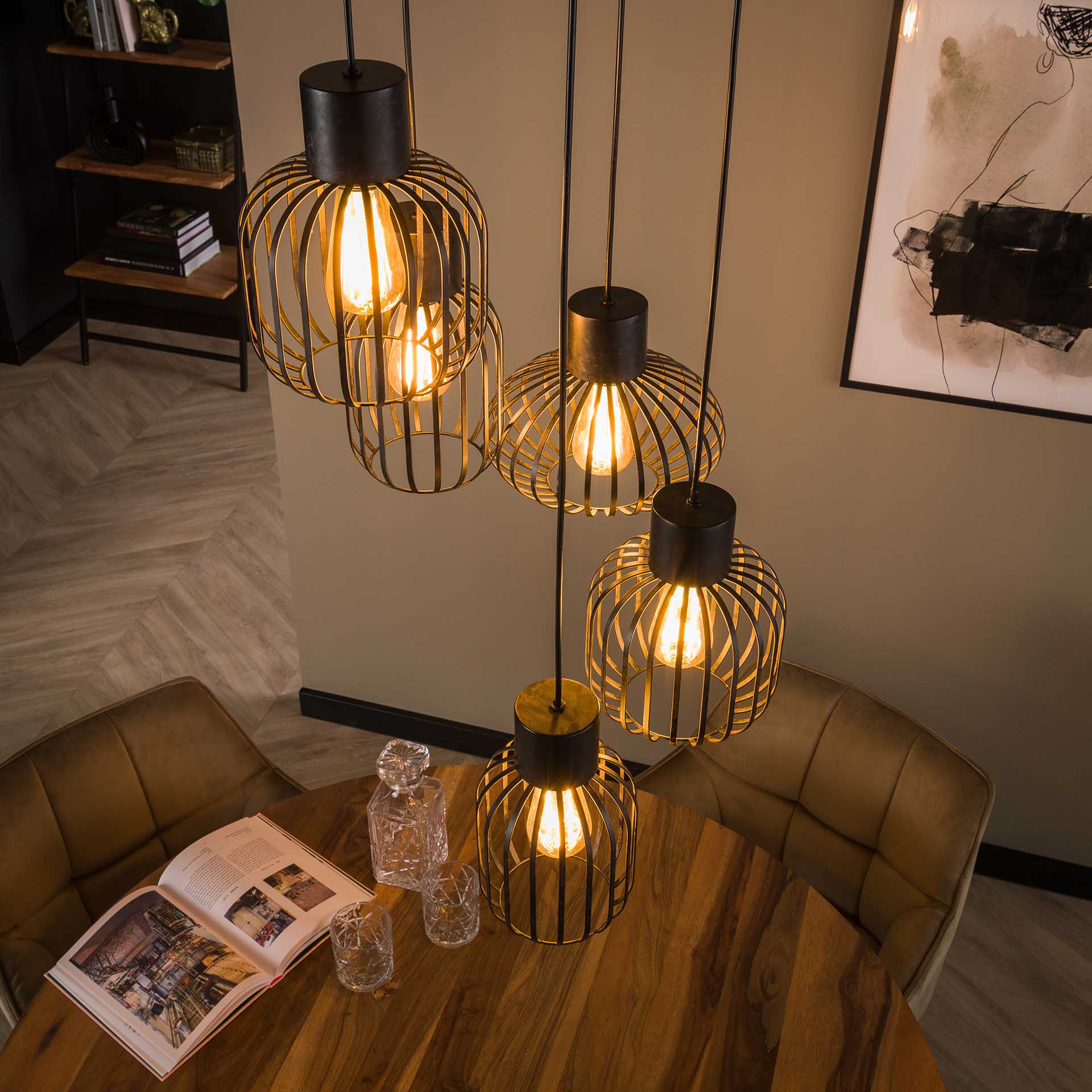 Hängeleuchte – Fiora Home – Charcoal