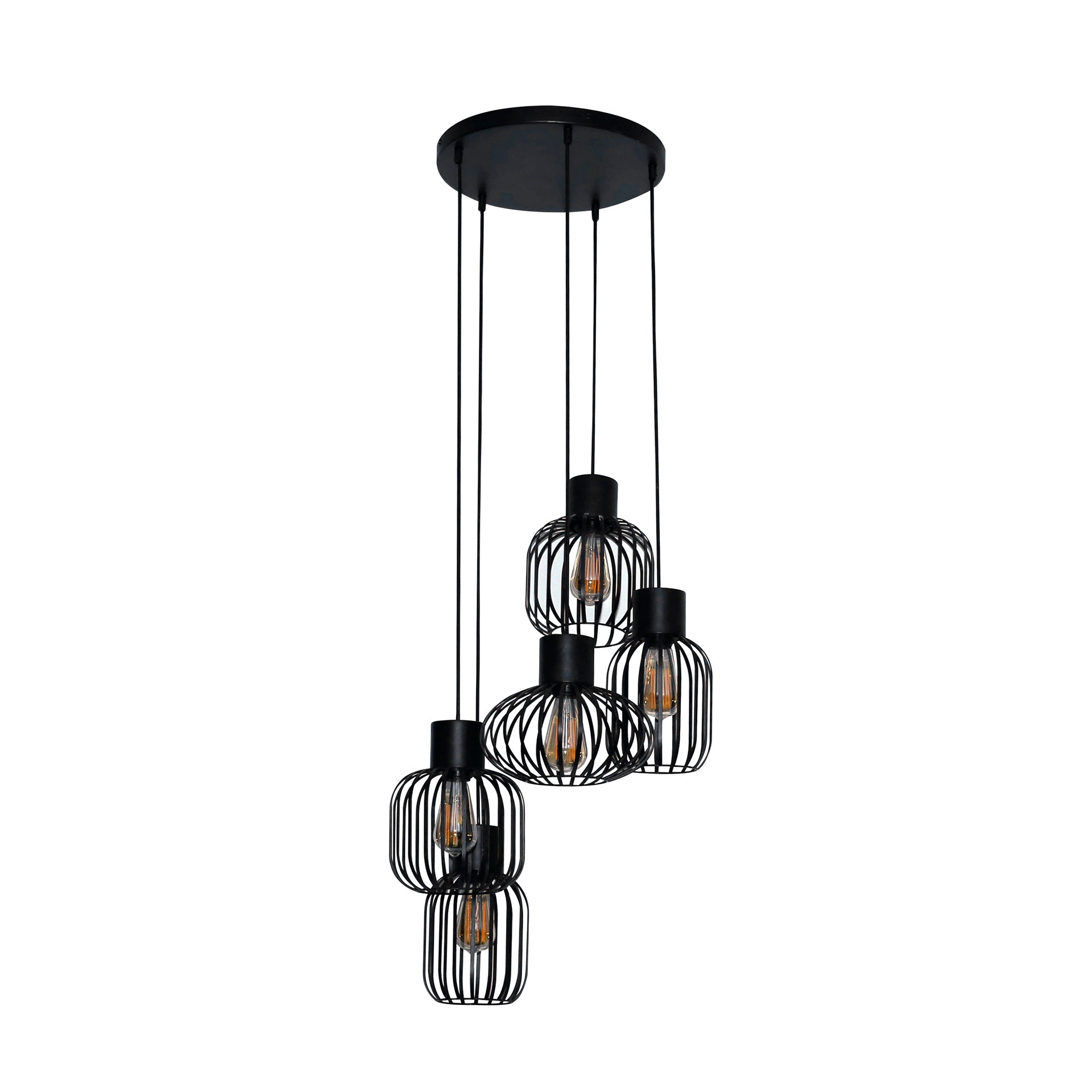 Hängeleuchte – Fiora Home – Charcoal