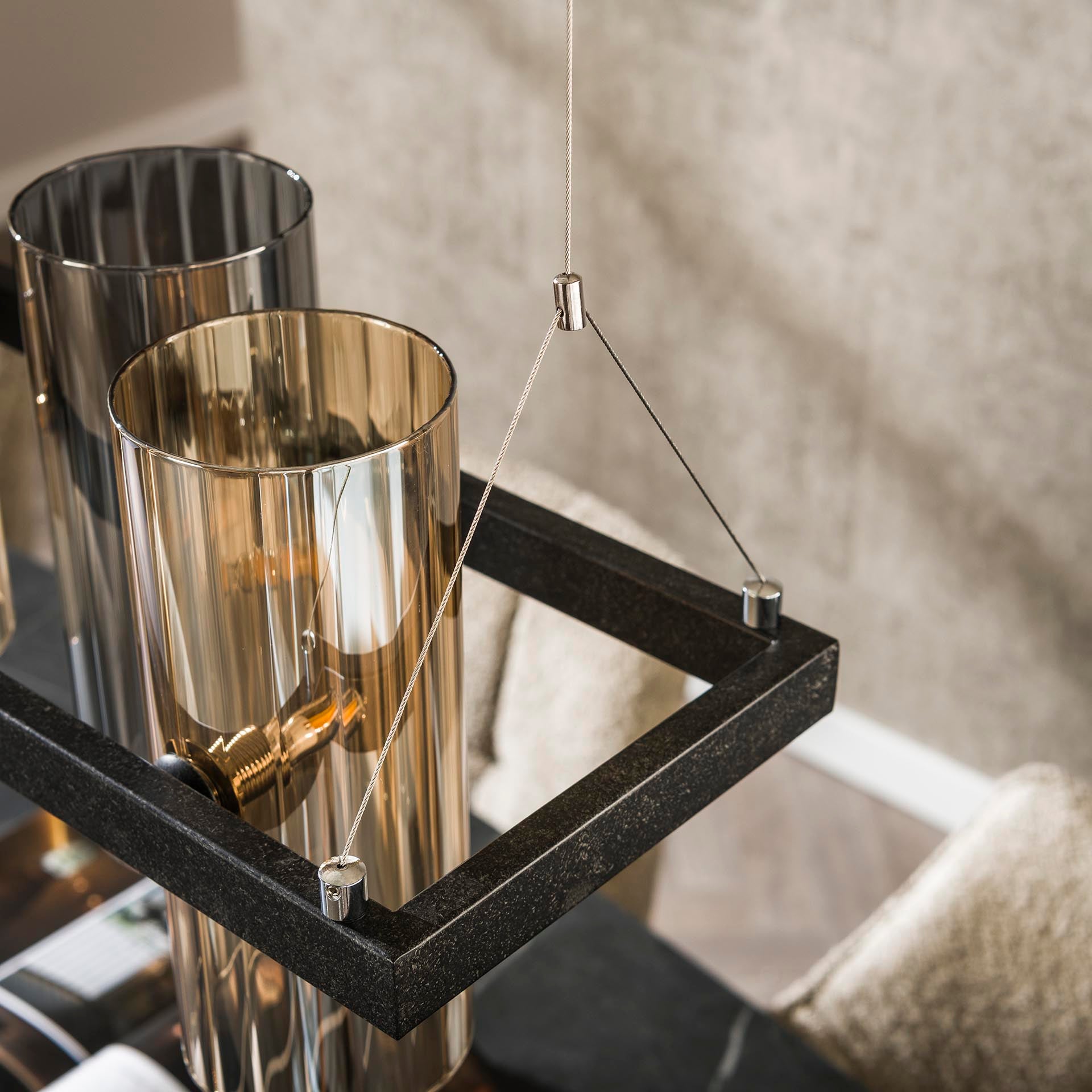 Hängeleuchte – Novum Studio – Glas – Artic schwarz
