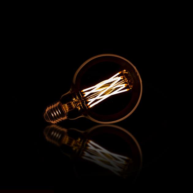 Leuchte – Evo Loft – Glas – Amber color glas