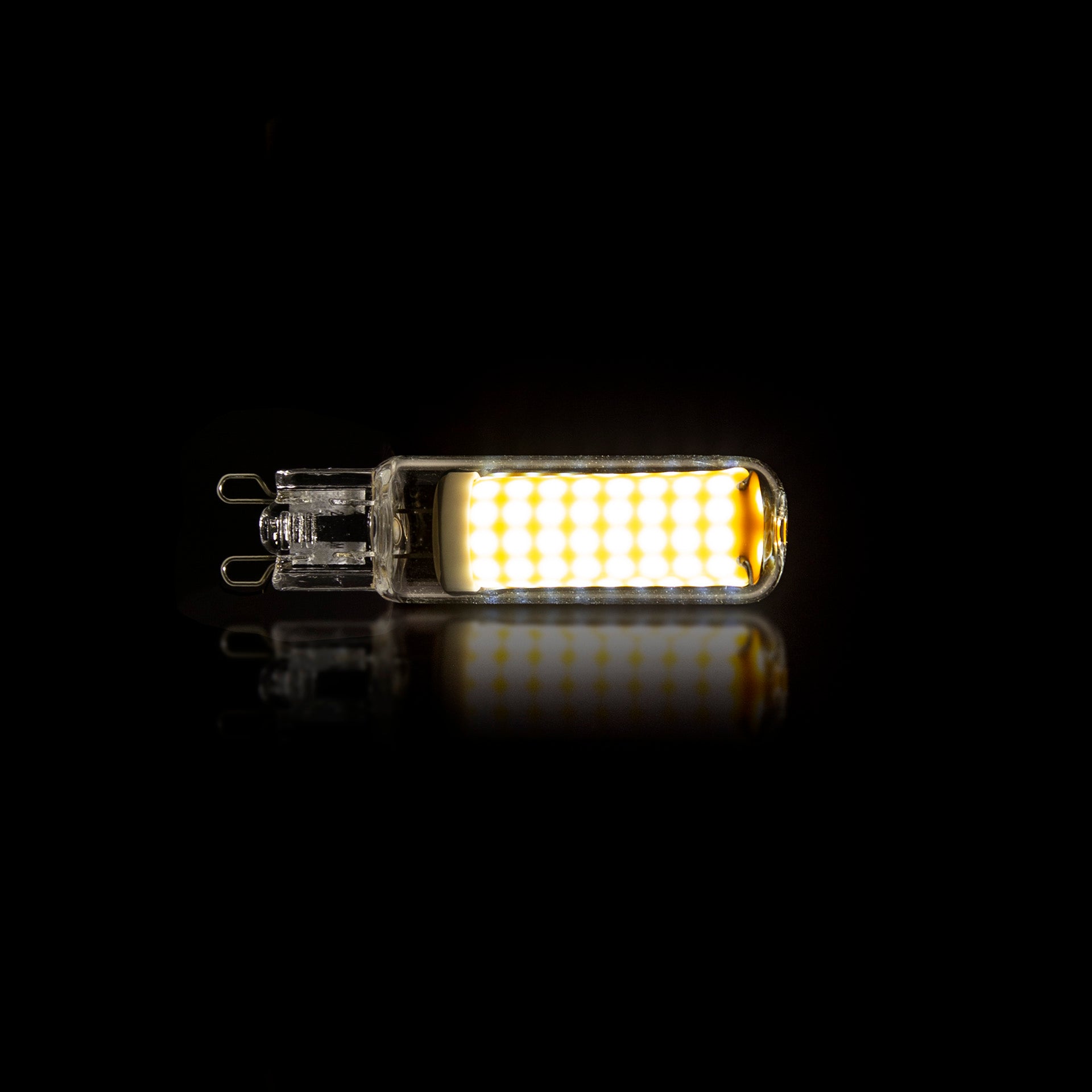 LED G9 Glühlampe 4W dimmbar – warmweiß 3000K, 450 Lumen, Glas – energiesparend & langlebig