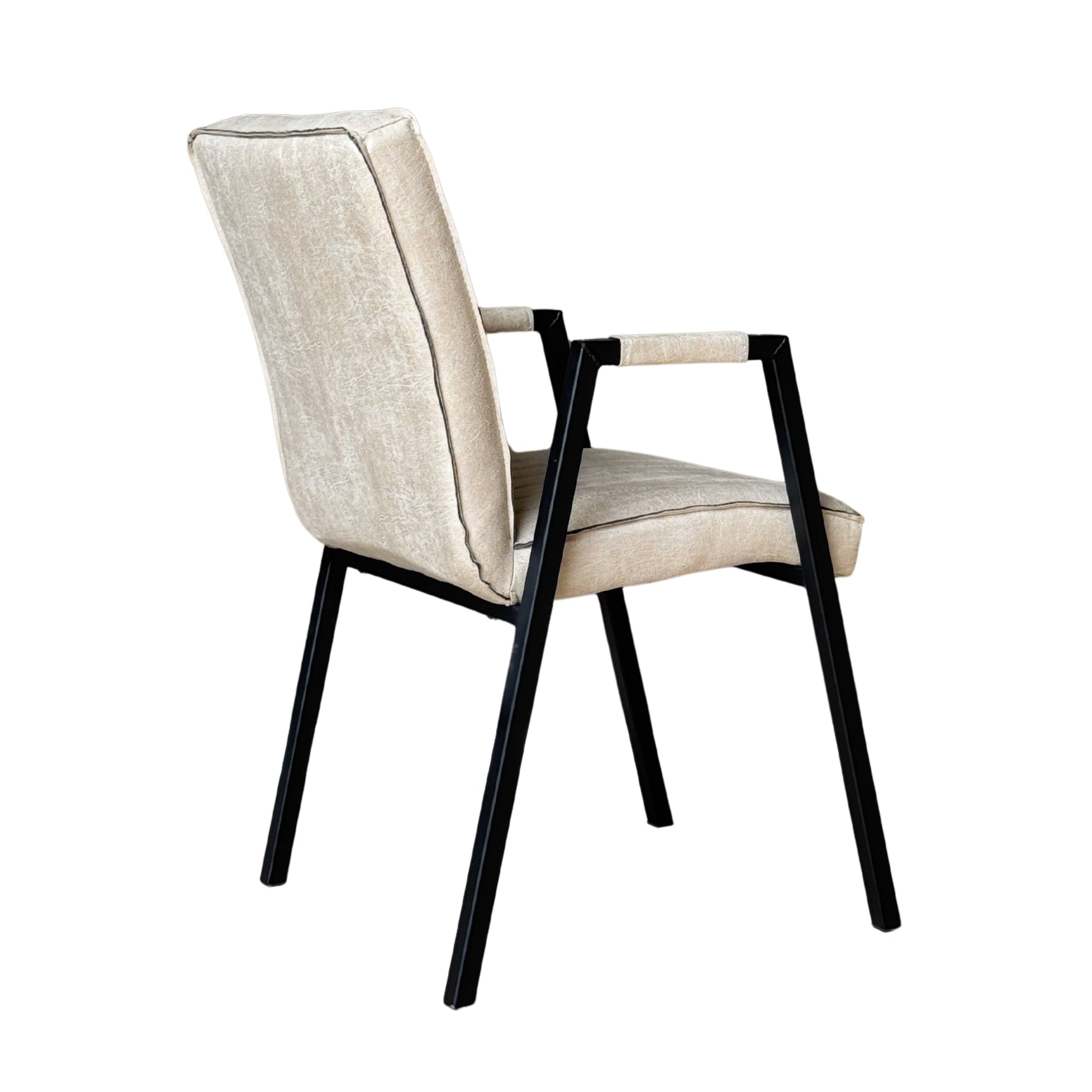 Esszimmerstuhl Molly Bull | Beige | Mit Armlehne