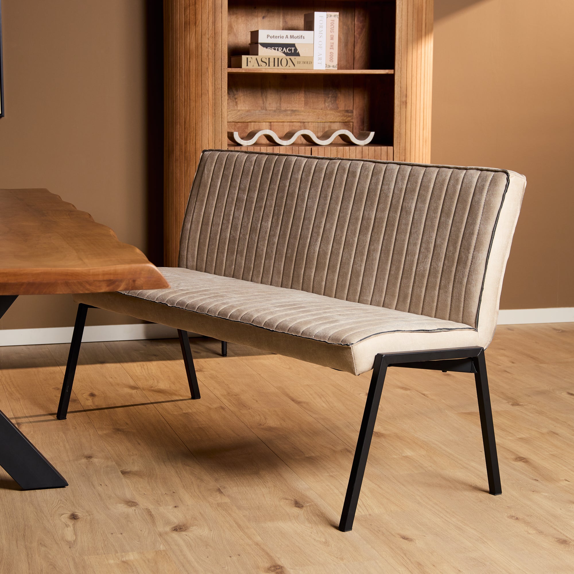 Esszimmerbank Molly Bull | 155 cm | Beige